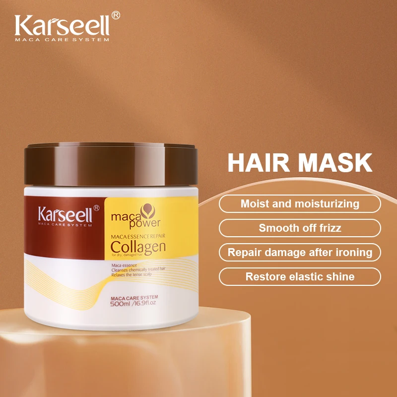 Karseell Collagen Hair Treatment Salon Deep Care Repairing Nourishing Hair Treatment Mask For Hair Repair deep conditioning