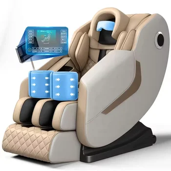 Hot Sale Best Seller Car Seat Chair Massager Electric Back Heated Vibrating Home Office Recliner Zero Gravity Massage Chair 3D