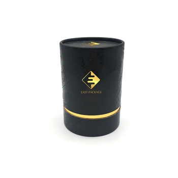 2024 Newest Custom Round Tube Cosmetic Storage Box With Printing Luxury Box For Candy Perfume