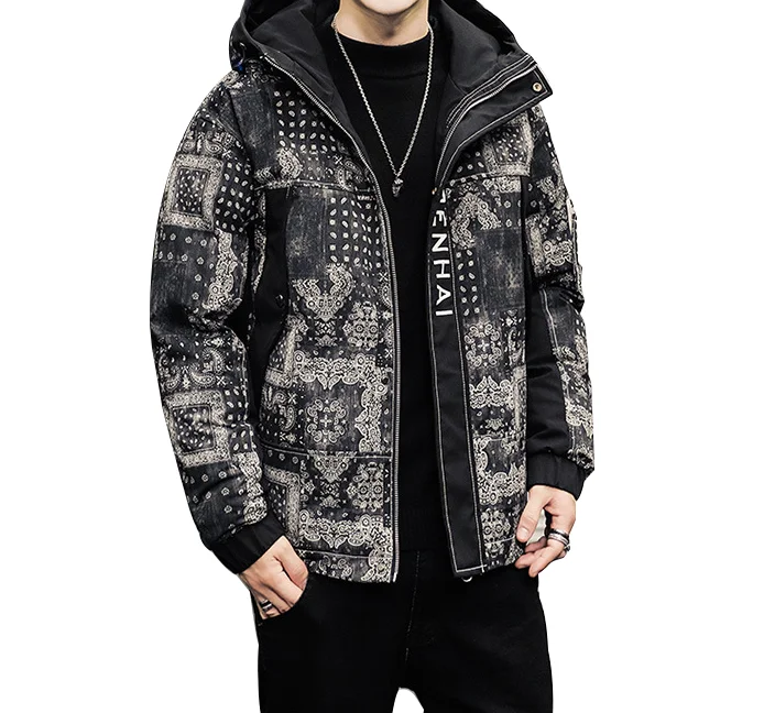 Ns032 Unique Winter Men Designer Coat 