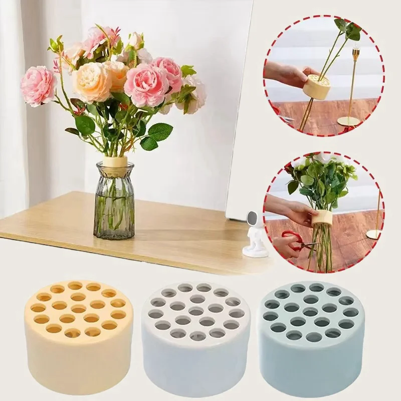 Spiral Ikebana Stem Holder Plastic Flower Arrangement Floral Art Accessory Vase Bouquet Twister Arranger for Flowers and Vases