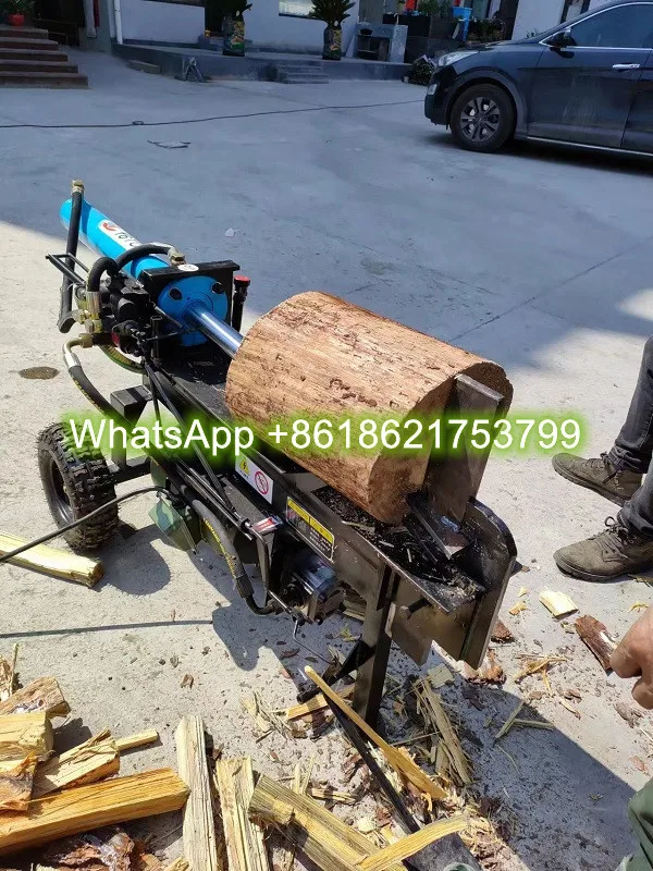 Gasoline Electric Hydraulic Wood Log Splitter Forestry Machinery