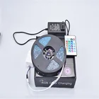 Strip Light RGB Remote Control Adapter LED Strip Light 5050 SMD Flexible Ribbon Led Strip Light