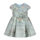 Girl Dress Children Party Dresses New Boutique Children Girl Fashion Dress Wholesale Baby Girl Evening Party Dress