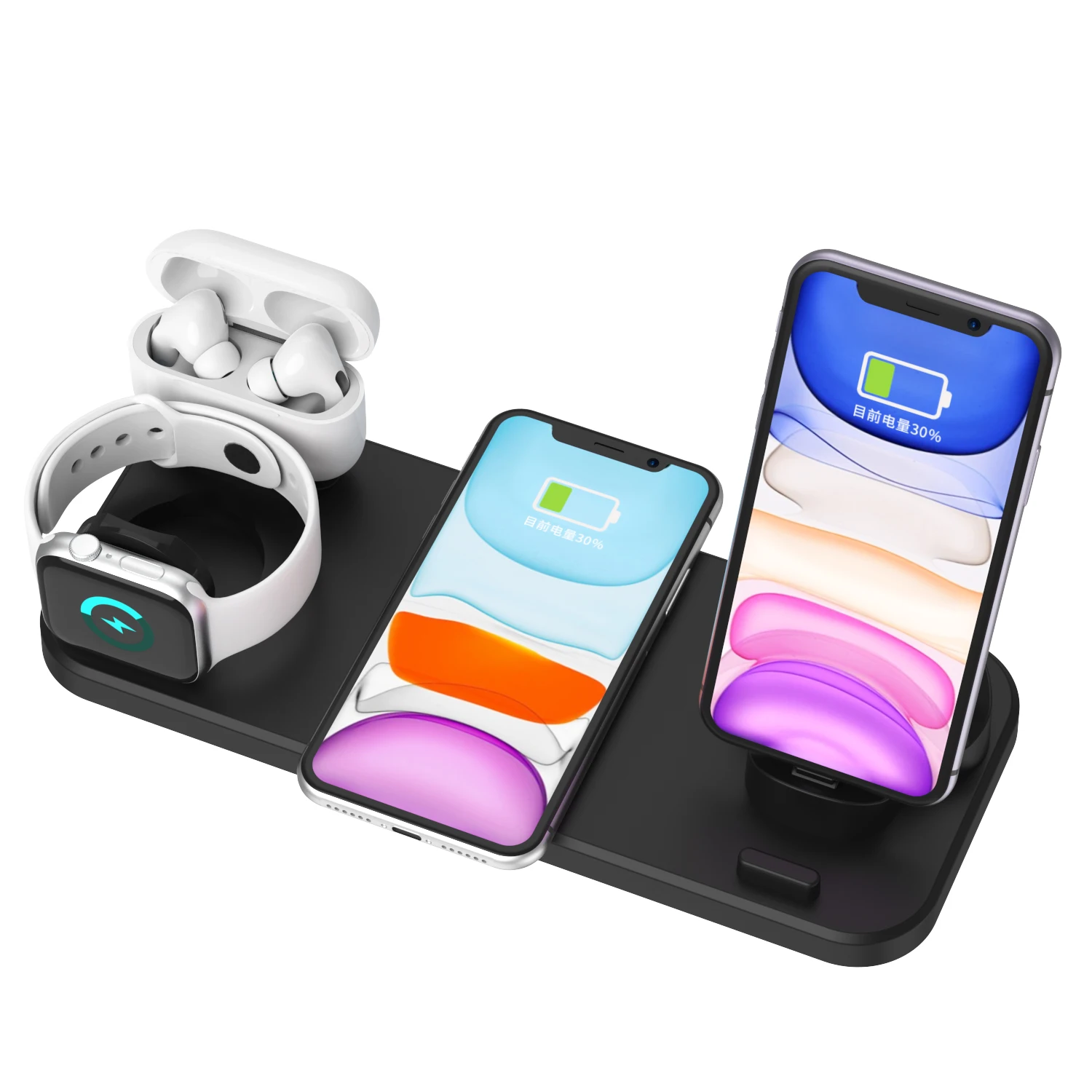 Fare sortere Kontoret Dropshipping 15w 6 In 1 Wireless Charger Station 12 Pro Max Fast Charger  For Samsung S9 S10 S20 Universal Phone Charger - Buy 4 In 1 Wireless  Charger,Dropshipping Wireless Charger Universal,For Samsung