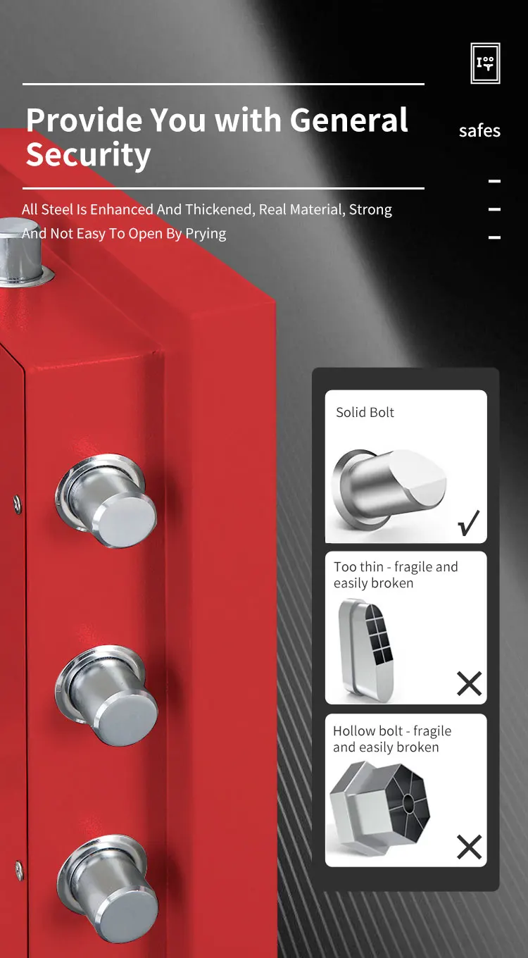 CEQSAFE Best Fireproof Waterproof Mechanical Fireproof Safe Deposit Box manufacture