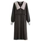 Long Dresses High Quality Fall Custom Bulk Discount Women Girls' Elegant Casual Autumn Winter Long Dresses