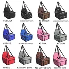Cars Car Waterproof Hammock Cars Back Front Pet Dog Carrier Cradle Cover Car Seat Basket