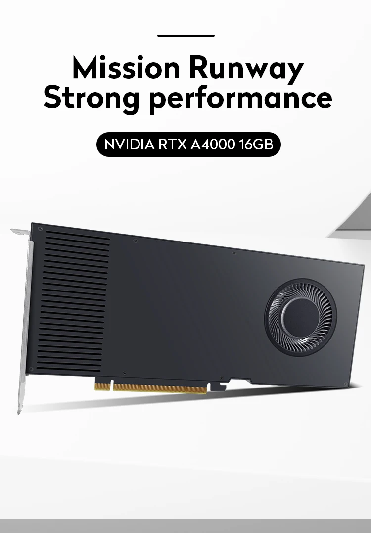 Cheapest Graphic Card - New RTX A4000 with 16GB GDDR6