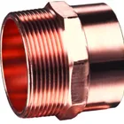 Union Straight Fitting Thread Copper Plated Straight Union Fitting