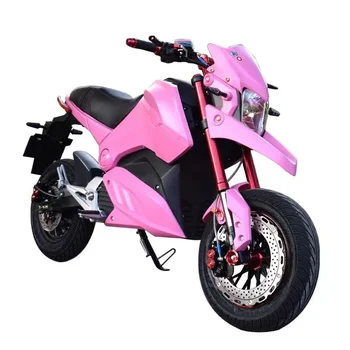 High-power electric motorcycle adult two-wheeled electric battery car