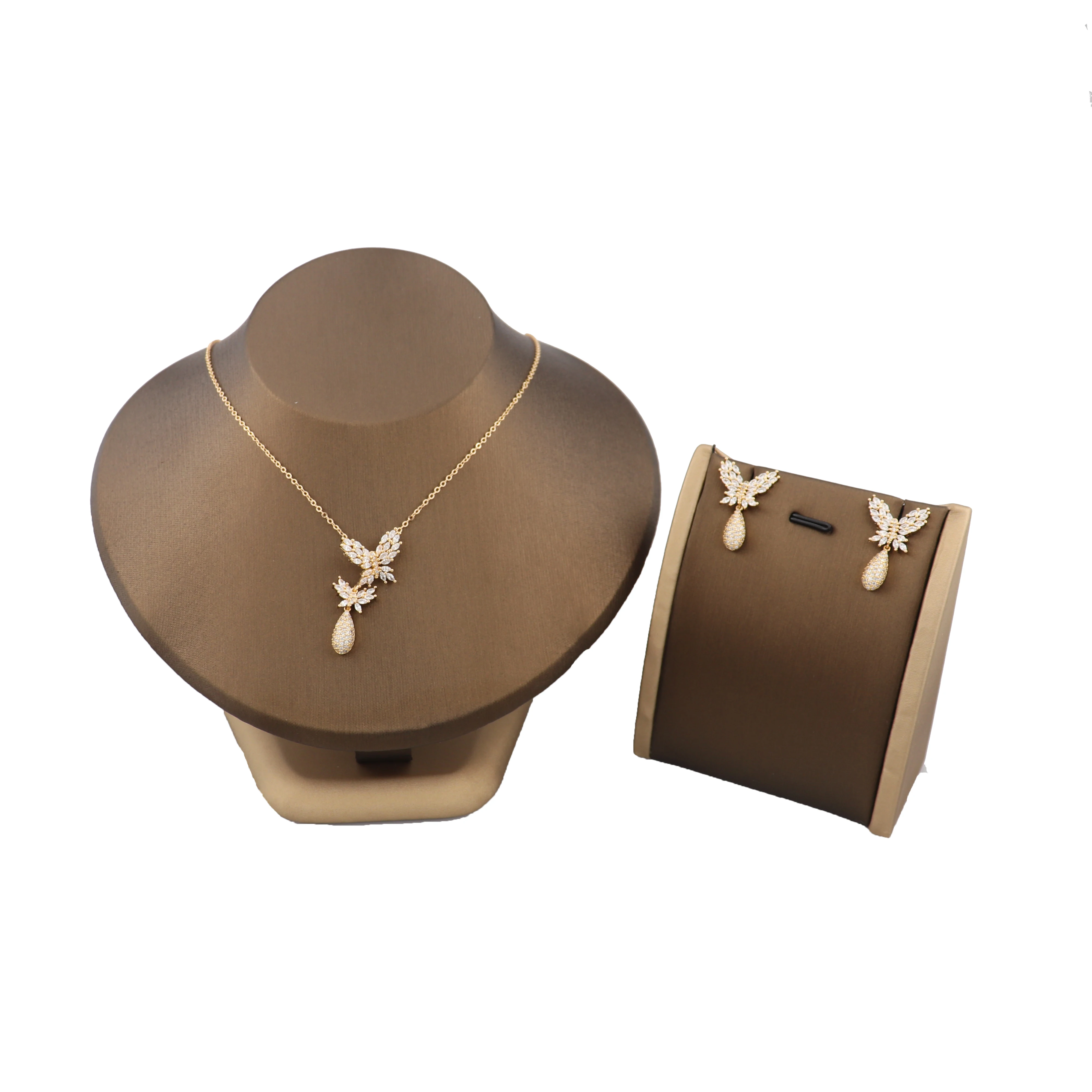 Set Plated 18k Gold Jewelry Set 