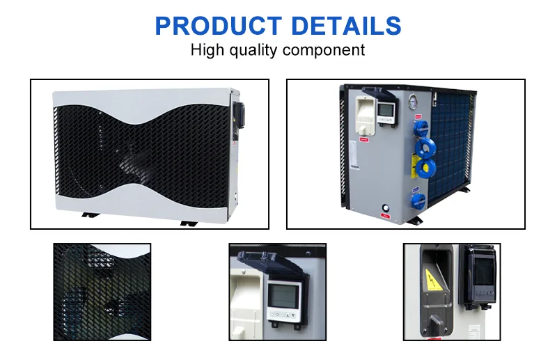 Inverter Swimming Pool Heater, 30kW, R32, 7kW, 10kW - detail 8