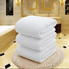Bath Towel Hotel Bath Towels 100% Cotton 100% Cotton Thick Bath Hotel White Towel Bath Towel Thick Cotton Towel Set
