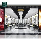 Bar High-end Bar Furniture Perfume Shop Display Shelf With Locks