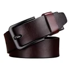Leather Belt Wholesale Customized Good Quality Men's Leather Casual All-match Alloy Pin Buckle Belt