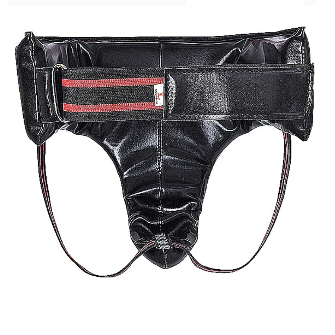 Equipment Mma Groine Black Pu Boxing Guard Female Groin Protector