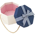 Wedding Valentine's Day Wholesale Custom Wedding Lipstick Candy Box Polygon Valentine's Day Gift Boxes