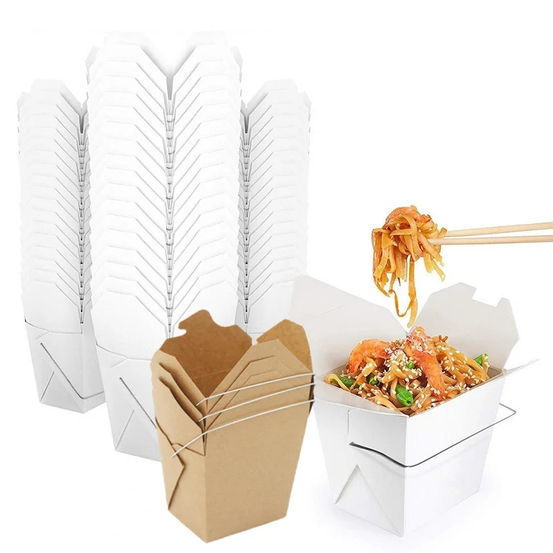 Takeaway food box Deli noodles pasta rice salad container grease/leak proof 