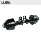 Axles Parts Axle LUEN Axles Trailer Parts American Type 16 Ton Trailer Axle For Sale