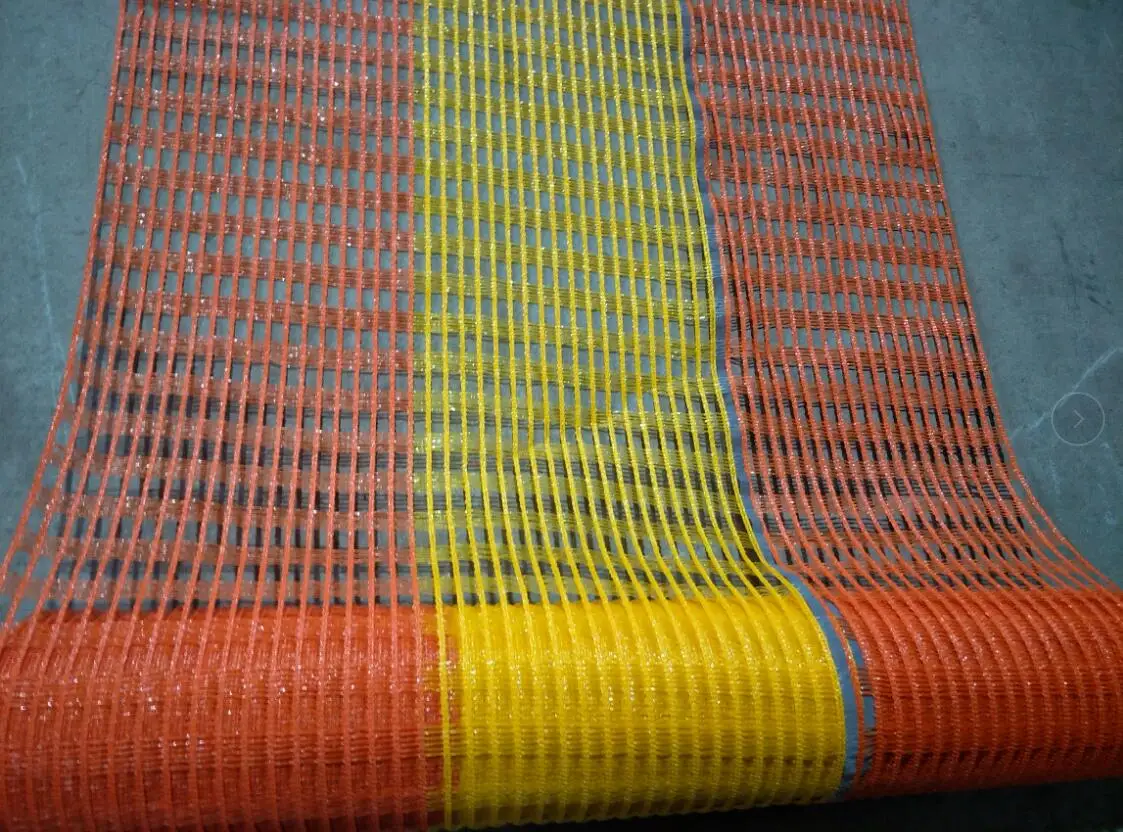 Plastic Knitted Scaffold Construction Warning Fence Safety Netting