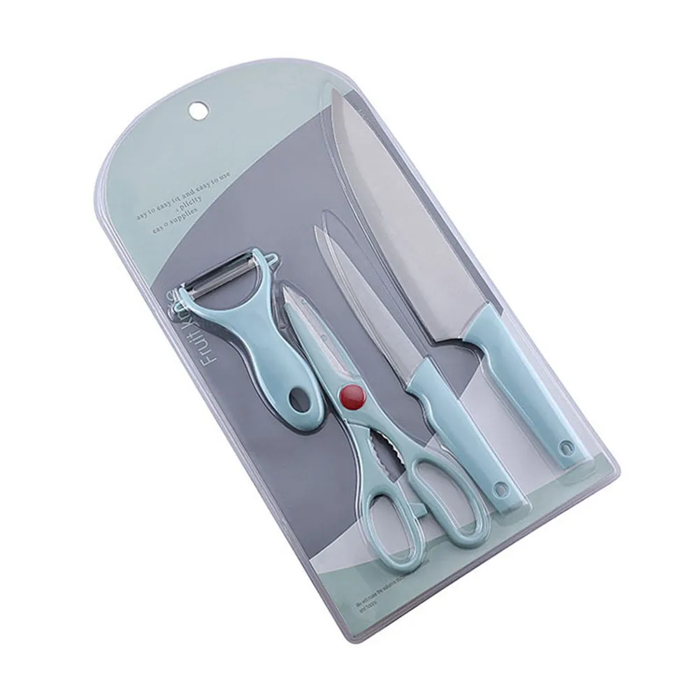 Best Seller Kitchen Home Chef Fruit Melon Grater Shears Four Sets Combination Knives