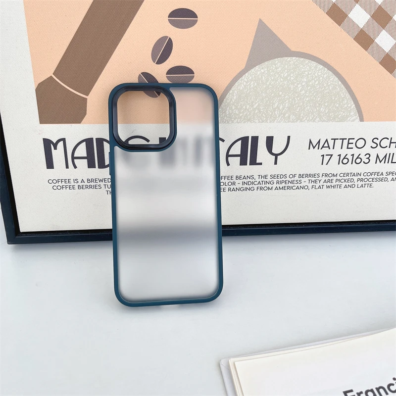 Wholesale Mobile Phone Case For iPhone 15 Translucent Matte Phone Cover For iPhone 15 14 13 12 11 Pro Max Xs Xr Xs Max 7 8 Plus