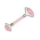 Quality Jade Rose Quartz Roller 2020 Hot Selling High Quality Natural Pink Rose Quartz Jade Facial Massage Roller