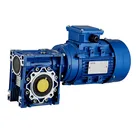 Ms Reducer Worm Gear Motor MS Series Three-phase 380V 0.09KW 0.12HP Induction Motor With NMRV025 Worm Gear Reducer
