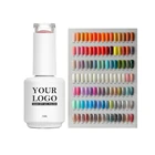 Color Gel Nail Gel Nails White Color Visible Bottle Private Label Gel Polish 2021 Led Soak Off Gel Nail Polish UV Gel