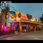 Wing Wing Light Sculpture Wall Deco Christmas Festival Holiday Lights