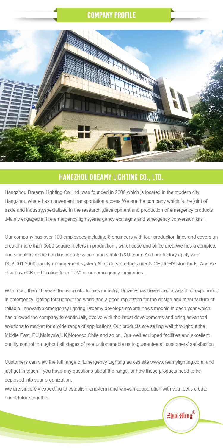 220V Input Twin Spot Emergency Light with 3-Year Warranty and 50000 Hours Lifespan