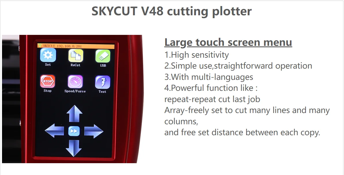 Skycut V Vinyl Cutting Plotter Mm Label Cutter Plotter