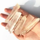Point Rough Crystal Point Healing Lemurian Seed Crystal Wand Clear Quartz Crystal Point