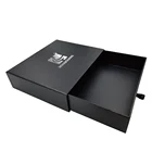 Box Boxes For Gifts Factory Price Wholesale Black Gift Drawer Box Custom For Cosmetic Gifts