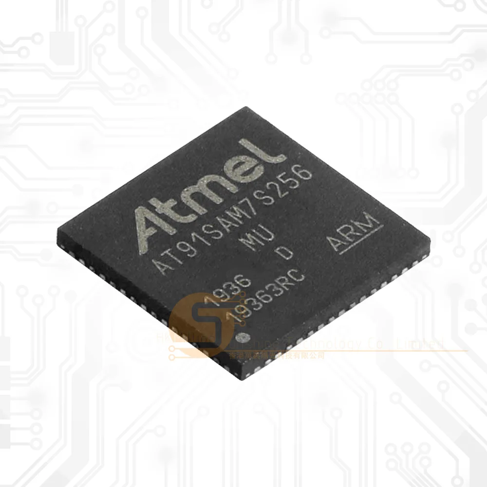 product at91sam7s256 mu qfn64 arm7 mcu 256kb flash 55mhz original ic-1