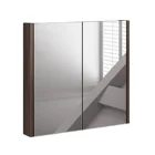 Mirror Doors Brightly Rectangular Polished Edge Frameless Glass Mirror For Wardrobe Doors