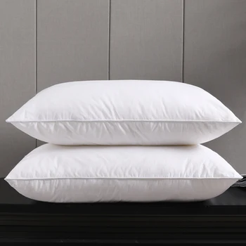 Rectangular pillow core ground wool high elastic cotton anti-feather cloth star hotel throw pillow core waist pillow cushion