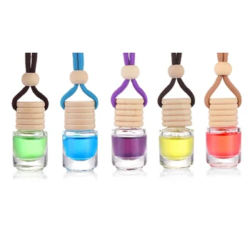 New Design Wholesale Customized Liquid Bottle Hanging Air Freshener Car Perfume