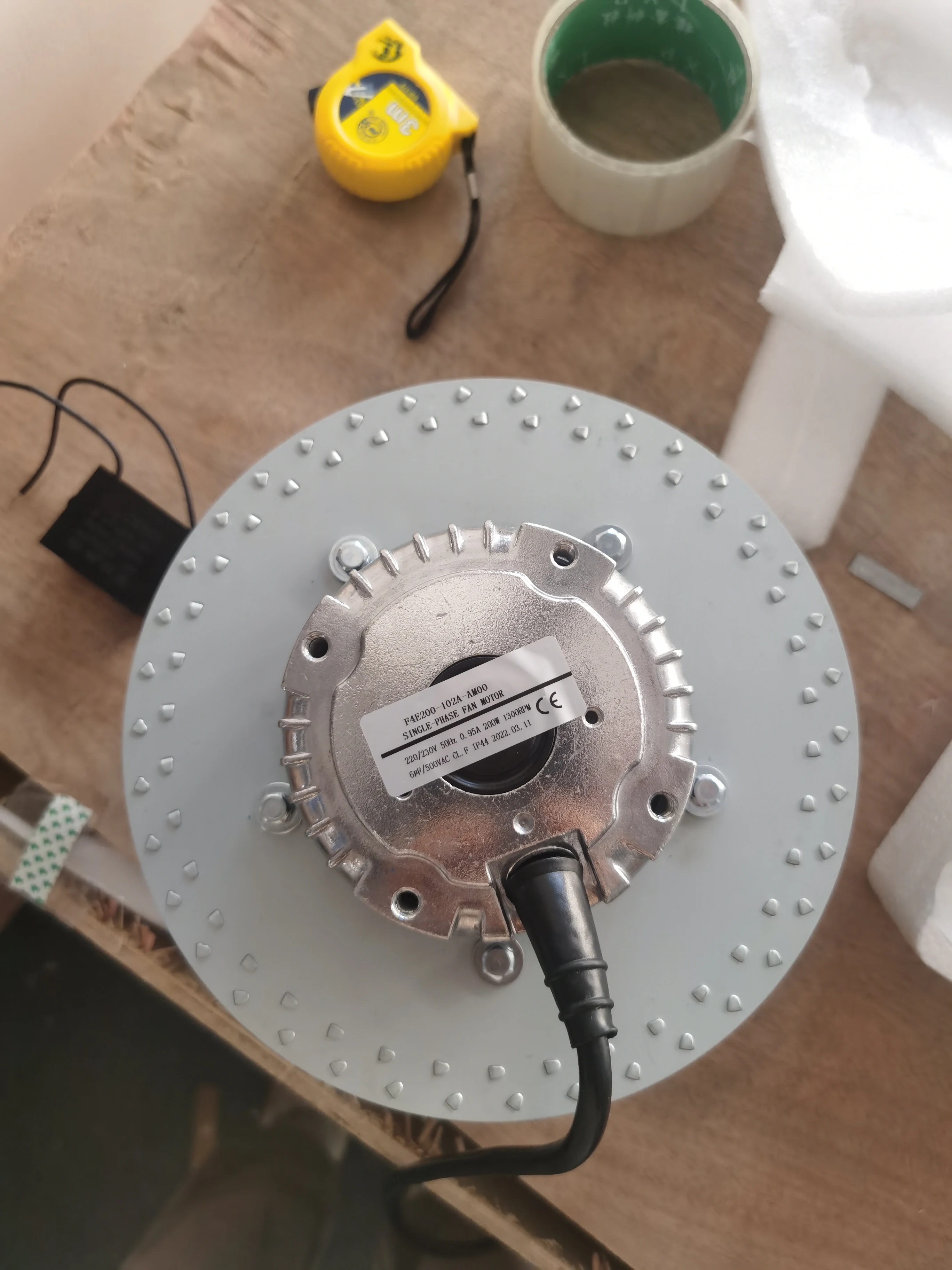Centrifugal Fan, 133mm, 110v 220v, STEEL - detail 14