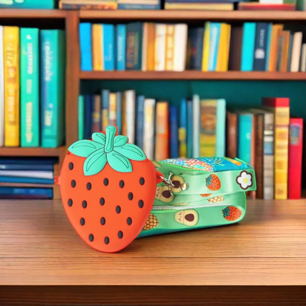 product japanese style mini fruit custom childrens silicone shoulder bags cute cartoon pouch purse for girl beautiful handbags for kids-8