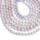 Pearls New Arrival High Quality Natural Freshwater White Nucleated Pearls Irregular Baroque Pearls