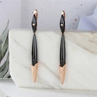 Black Earrings New Arrival Black Ceramic Ladies Stud Earrings For Women Jewelry Birthday Gift