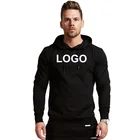 OEM Factory Good Quality Mens Fitness Hoodies Custom Logo Breathable Gym Print Hoodie
