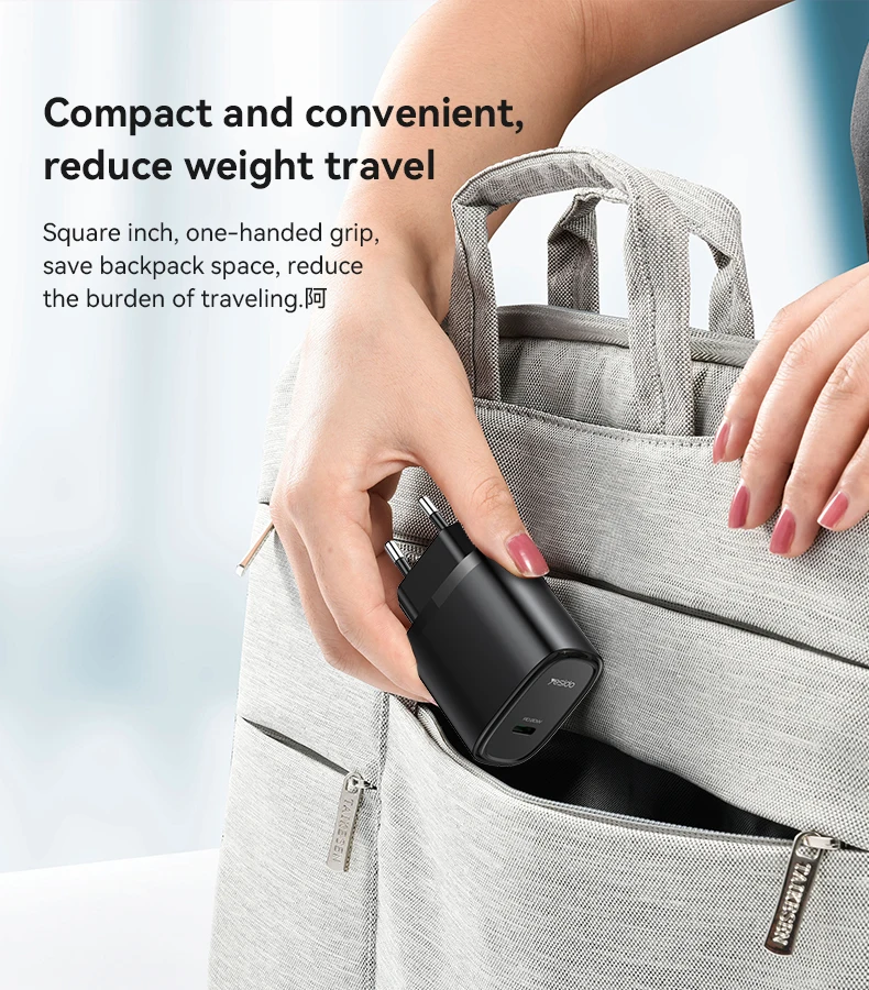 For 20W PD Fast Charging Laptop Charger-Compact Design with IP EU Plug