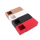 Box Customized Paper Packaging Box Manufacture Custom Printing With Logo Kraft Paper Drawer Sliding Packaging Gift Box