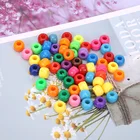 6*9mm 2000pcs/bag Small Pony Beads Acrylic Beads Multicolor Opaque Plastic For DIY Jewelry Making Bead Set