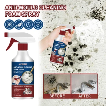 Jaysuing Mould Cleaning Whitening Wall Mildew Household Cleaner Foam Kitchen Clean Spray