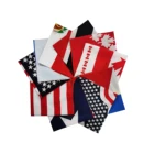Flag Cheap Custom Country Flag Bandana Cotton 21*21inch Nation Flag USA Flag Bandana