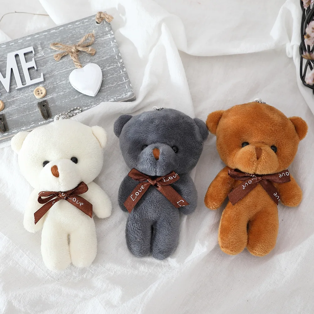 Wholesale of teddy bear plush toys, connected teddy bear dolls, teddy bear toys, small gift manufacturers
